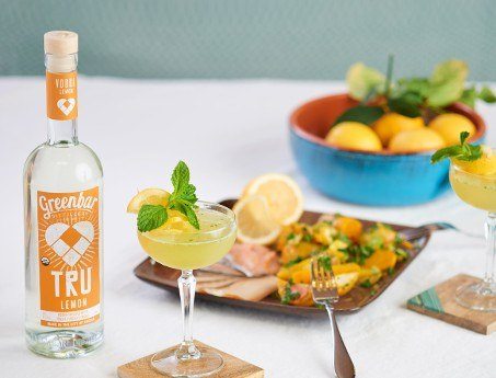 Tru Lemon Vodka - Made with Real Ingredients by Greenbar Distillery