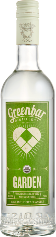 Greenbar Distillery Garden vodka