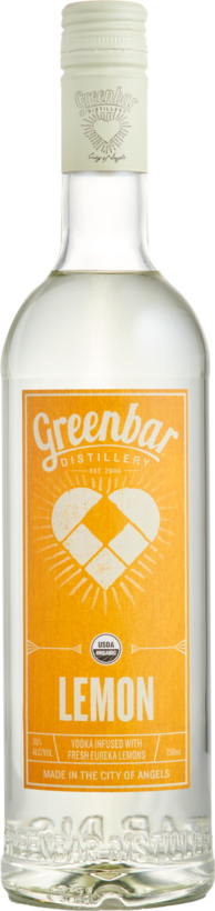 Greenbar Distillery Lemon vodka