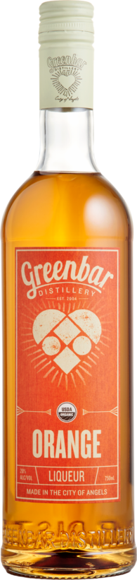 Greenbar Distillery Orange liqueur bottle