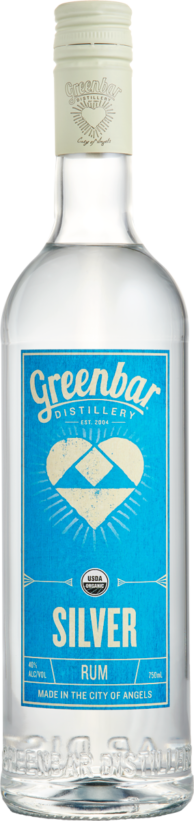 Greenbar Distillery Silver rum