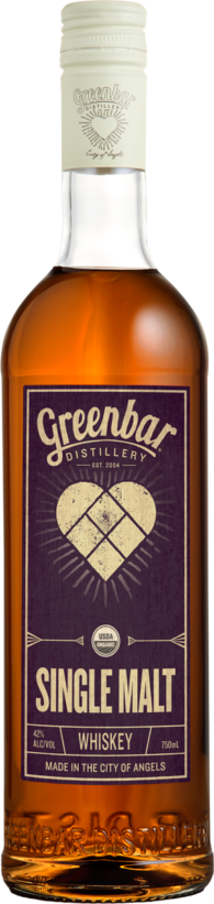 Greenbar Distillery Single Malt whiskey